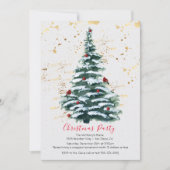 Uitnodiging kerstboomfeestdag (Voorkant)