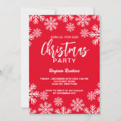 Uitnodiging kerstfeest (Voorkant)