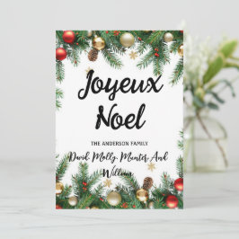 Uitnodiging Kerstmis prachtig uniek