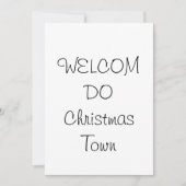 Uitnodiging Kerststad (Voorkant)