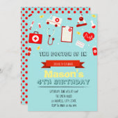 Uitnodiging Kinderarts (Voorkant / Achterkant)