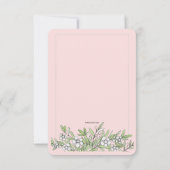 Uitnodiging Kleine Bloemen (Achterkant)