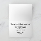 Uitnodiging - Kom en doe mee aan het feest! (Binnen)