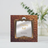 Uitnodiging Liefdadigheidsbal (Staand voorkant)