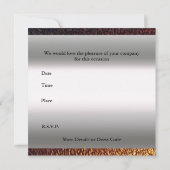 Uitnodiging Liefdadigheidsbal (Achterkant)