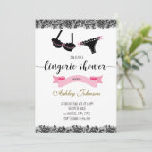 Uitnodiging lingerie (Staand voorkant)