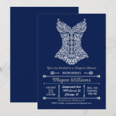 Uitnodiging lingeriefeest (Voorkant / Achterkant)