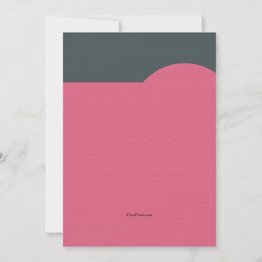 Uitnodiging 'Little Black Dress' (Achterkant)