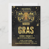 Uitnodiging Mardi Gras (Voorkant)