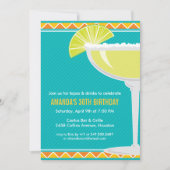 Uitnodiging Margarita Party (Voorkant)