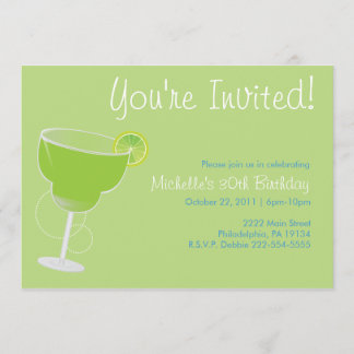 Uitnodiging Margarita Party