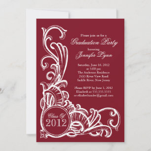 Uitnodiging  Maroon Graduation Party