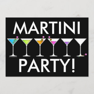 Uitnodiging - Martinis Going, Going, GONE