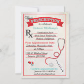 Uitnodiging medisch Afstuderen (Voorkant)