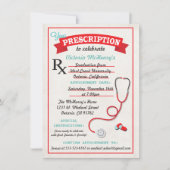 Uitnodiging medisch Afstuderen (Voorkant)