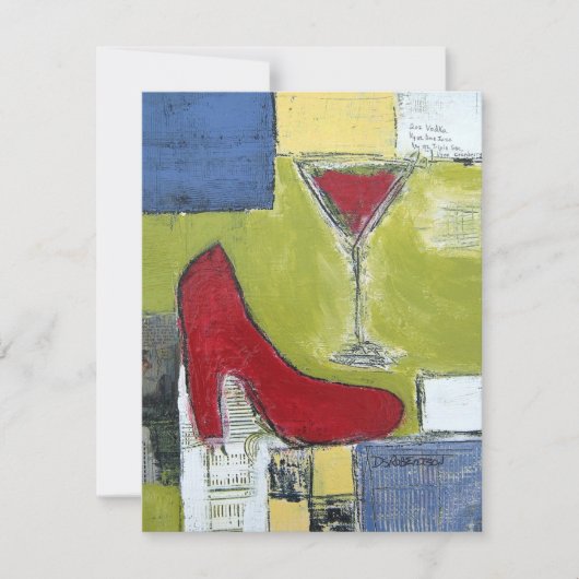 Uitnodiging Meidenavond (Voorkant)