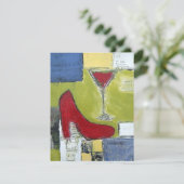 Uitnodiging Meidenavond (Staand voorkant)