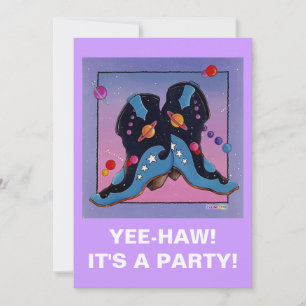 Uitnodiging - Midnight Cowboy Boots