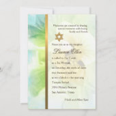 Uitnodiging : Mitzvah Floral Fantasy (Achterkant)