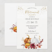 Uitnodiging najaar Pensioenpartij (Voorkant / Achterkant)