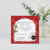 Uitnodiging nieuwe jaren (Staand voorkant)