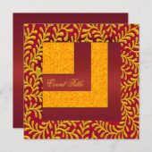 Uitnodiging nieuwjaarsdag (Voorkant / Achterkant)