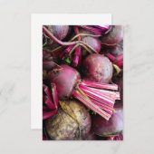 Uitnodiging om bieten (Voorkant / Achterkant)