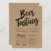 Uitnodiging om bietproeven uit te voeren (Voorkant / Achterkant)