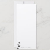 Uitnodiging om champagne te verhoren (Achterkant)