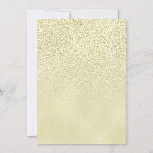 Uitnodiging om de dag te vieren | Creamy Elegant R (Achterkant)