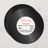  uitnodiging om de geboorte te te registreren (Voorkant / Achterkant)