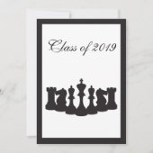 Uitnodiging om een Chess Graduation Party (Voorkant)