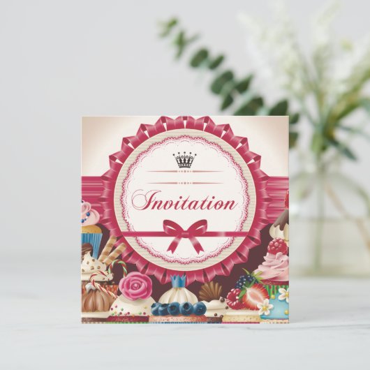 Uitnodiging om een evenement te bespreken (Staand voorkant)