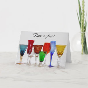 Uitnodiging om een glas te heffen