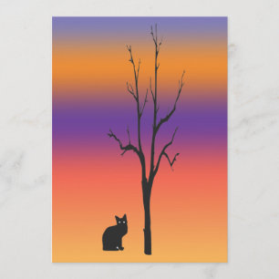 Uitnodiging om katten en bomen te hechten