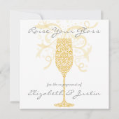 Uitnodiging om uw glas te heffen (Voorkant)