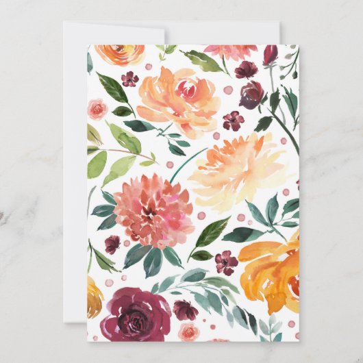 Uitnodiging om verliefd te worden op Pumpkin Marsa (Achterkant)