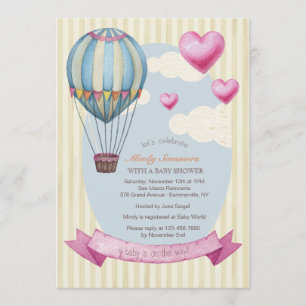 Uitnodiging omhoog, omhoog en weg