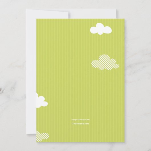 Uitnodiging omhoog, omhoog en weg (Achterkant)