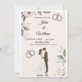 Uitnodiging Ons Liefdesverhaal (Voorkant)