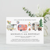 Uitnodiging op dag van dag tot dag van sociale afv (Staand voorkant)