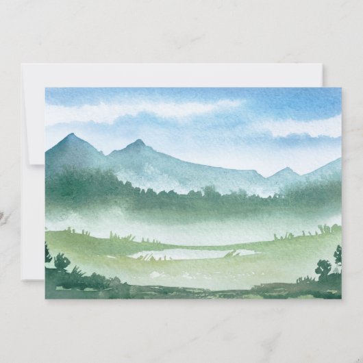 Uitnodiging op dag van dag tot dag van sociale afv (Achterkant)