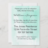 uitnodiging op de dag van aanneming (Achterkant)