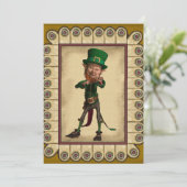 Uitnodiging op de dag van Saint Patrick (Staand voorkant)