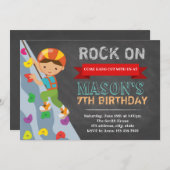 Uitnodiging op de klim (Voorkant / Achterkant)