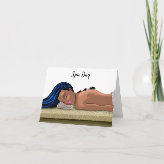 Uitnodiging op Spa Day (Voorkant)