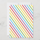 Uitnodiging op verjaardagsfeest (Achterkant)