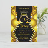 uitnodiging op zaterdag (Staand voorkant)