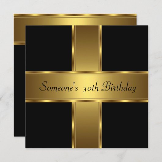 Uitnodiging op zaterdag 23 oktober 2010 Zwarte Gol (Voorkant / Achterkant)