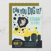 Uitnodiging op zondag // Dig het! (Voorkant / Achterkant)